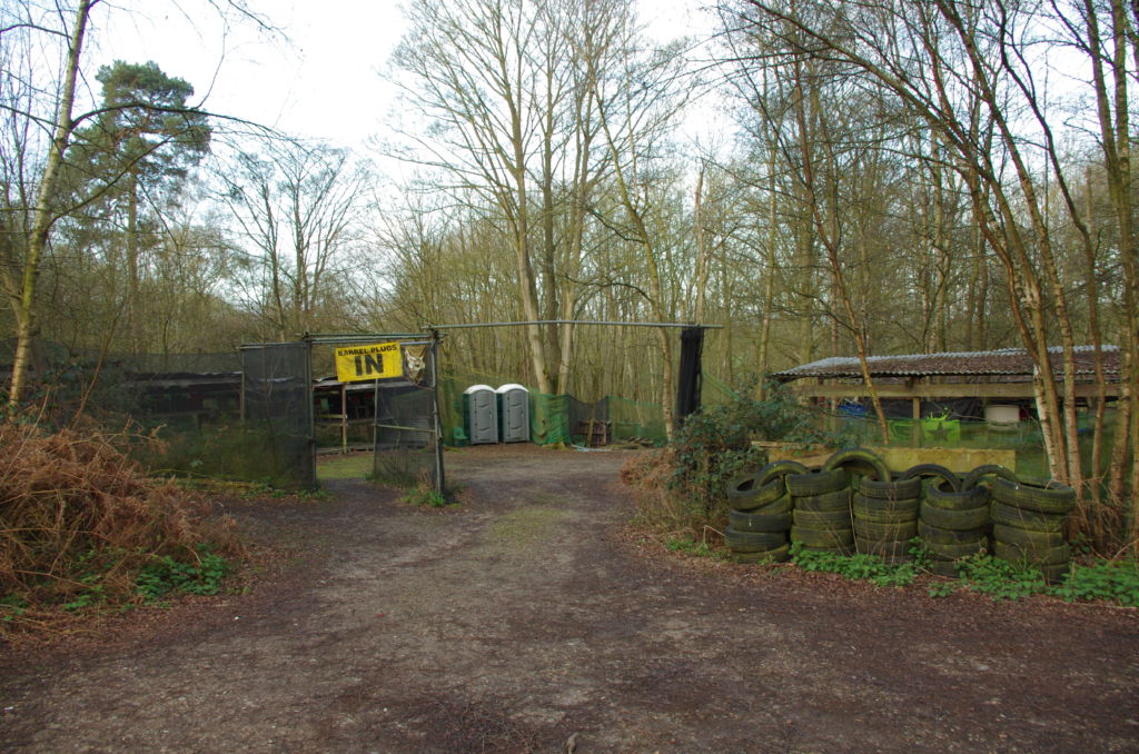 Safe Zone - The Entrance to the Safe Zone also showing the two loos.