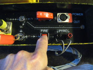 Box 2 - Mission Box - Pressing the "FIRE" Button