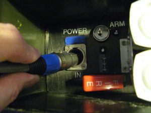 Box 3 - Alarm Mission Box - Insert connector in to socket.