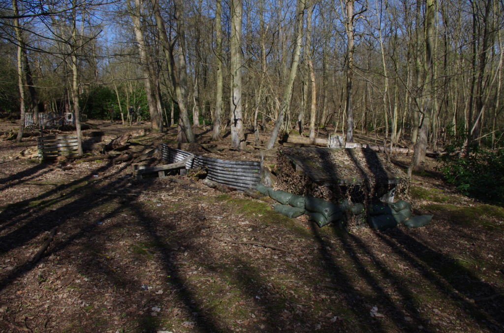 The Pit Field - one of the main bunkers.